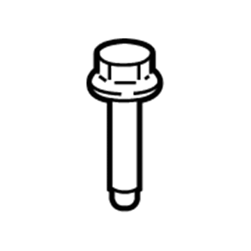 Dodge 6510189AA Resonator Bolt