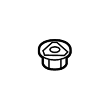 Dodge 6104717AA Resonator Nut