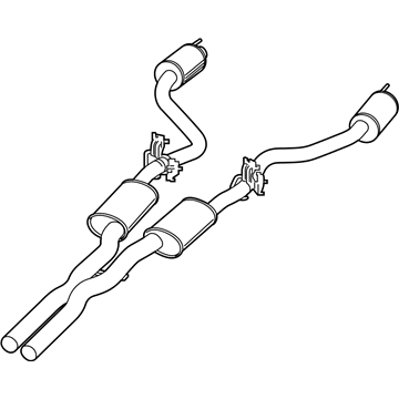 2022 Dodge Challenger Muffler - 68516709AA