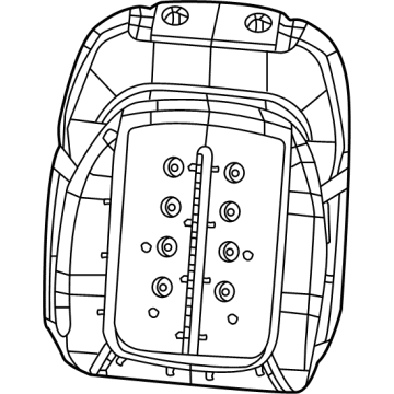 Jeep Wagoneer L Seat Cushion - 68417671AB