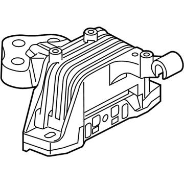 Chrysler 200 Transmission Mount - 68224905AD