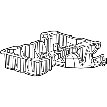 Ram 68490044AA Upper Oil Pan