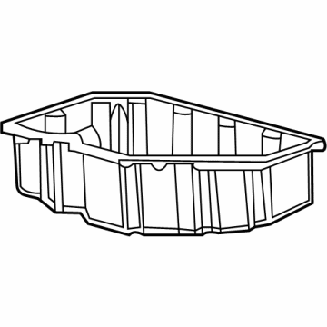 Ram 68490048AA Lower Oil Pan