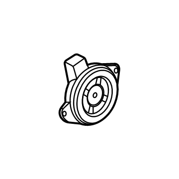 Dodge 68584767AA Front Driver Speaker