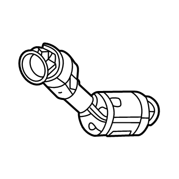 Jeep Wagoneer L Catalytic Converter - 68467376AB
