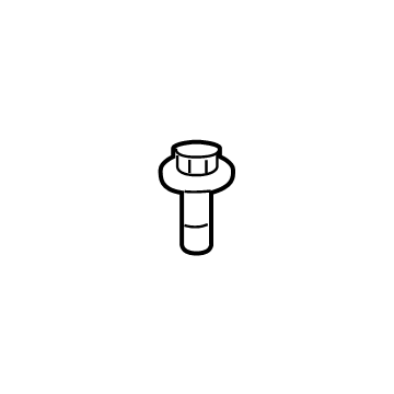 Jeep 6104368AA Upper Tie Bar Screw