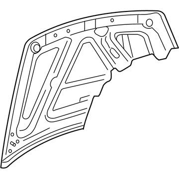 Dodge Durango Hood - 55362314AB