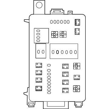 Mopar 4692322AC Distribution Box, Front