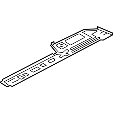 Mopar 68091260AB Rail Cover, Rear Passenger Side