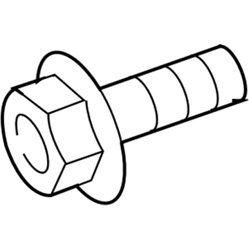 Jeep 6502717 Center Insulator Mount Bolt