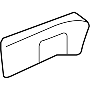 Mopar ZT82XT1AG Bolster, Passenger Side