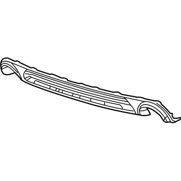 Mopar 68071986AA Valance Panel, Rear