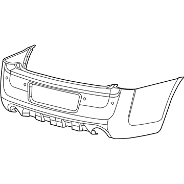 Chrysler Bumper - 68071980AA