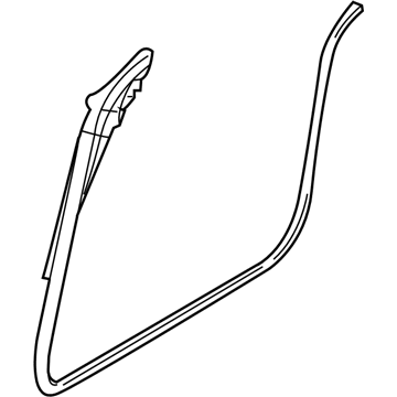 Dodge 68067556AB Door Weatherstrip