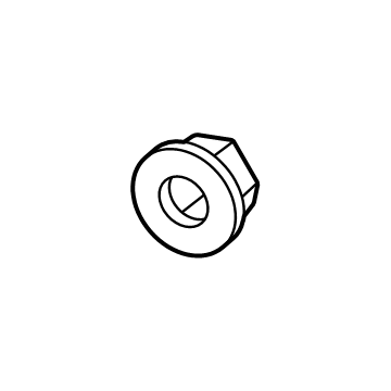 Jeep 6101809 Alternator Nut