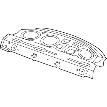 Dodge 68166842AD Package Tray