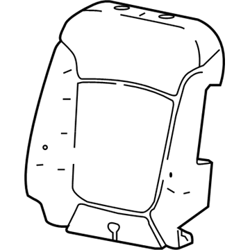 Jeep Compass Seat Cushion - 68448059AB