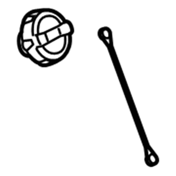 Mopar 68348222AA Fuel Cap