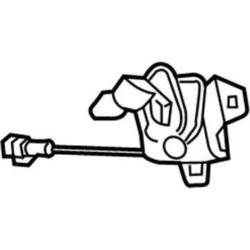 Ram 68223640AA Latch