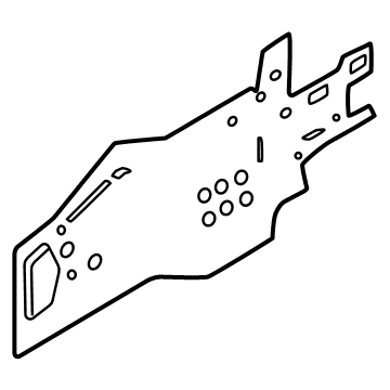Dodge 68611891AA Lower Inner Rail
