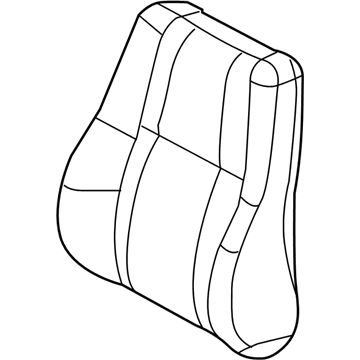 Dodge 7FD72DX9AA Seat Back Cover