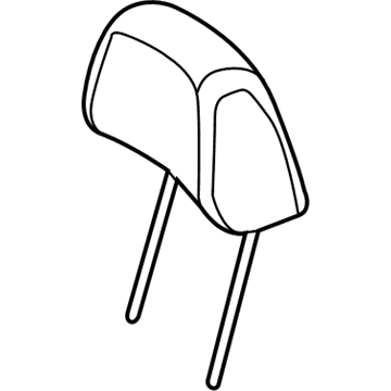 Dodge 7BR50DX9AB Headrest