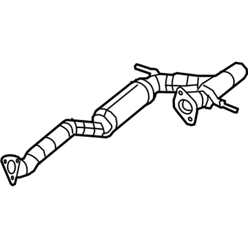 2022 Jeep Cherokee Exhaust Pipe - 68357606AB