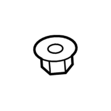 Jeep 6104717AA Upper Bracket Nut
