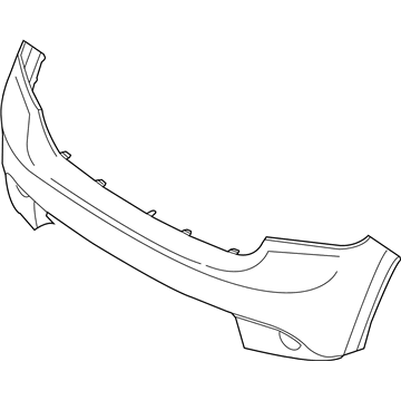 Mopar 68089165AB Bumper Cover, Front Upper