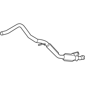 Mopar 68191411AC Resonator & Pipe