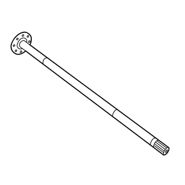 Ram 2500 Axle Shaft - 68458234AA