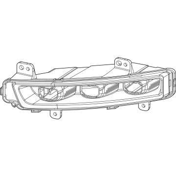 Jeep Wagoneer Fog Light - 68525277AA