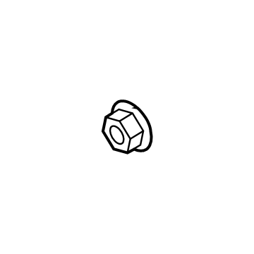 Dodge 6511458AA Knuckle Nut