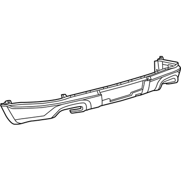 2022 Jeep Grand Cherokee WK Bumper - 6AB11TZZAB