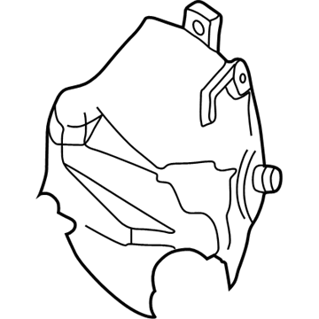 Mopar 5010222AA Washer Reservoir, Front