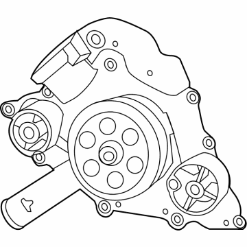 Chrysler 68346916AA Water Pump