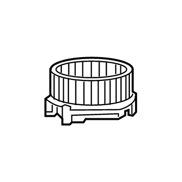 Mopar 68308952AD Blower Motor, Front