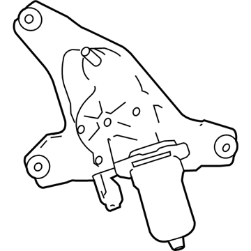 Dodge 68229937AA Wiper Motor