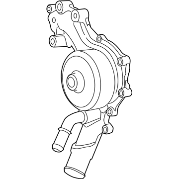 Ram 68311109AC Water Pump