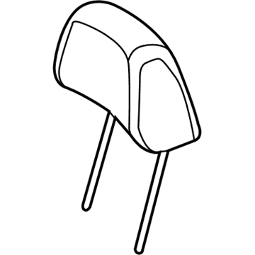 Dodge 7BR521A3AB Headrest