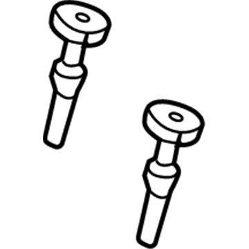 Dodge 1NE83DX9AE Headrest Guide