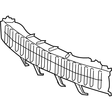 Mopar 4806262AA Energy Absorber, Rear