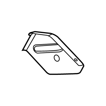 Mopar 68092736AC Heat Deflector, Passenger Side