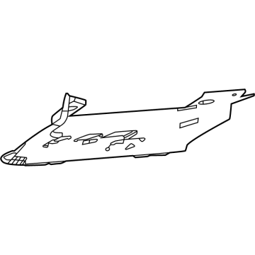 Mopar 68377348AD Lower Panel, Passenger Side