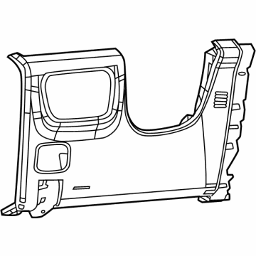 Jeep Grand Cherokee Steering Column Cover - 6VM03SA5AD
