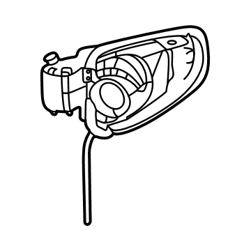 Jeep 68335745AB Fuel Pocket