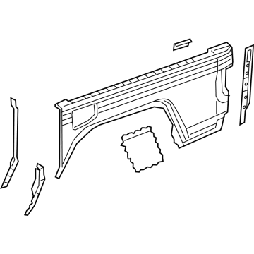 Jeep 68371606AF Side Panel Assembly