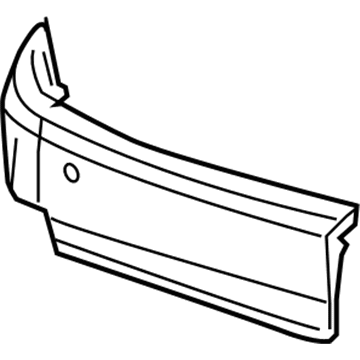 Mopar YM361DVAA Cushion Shield, Gray, Front Passenger Side