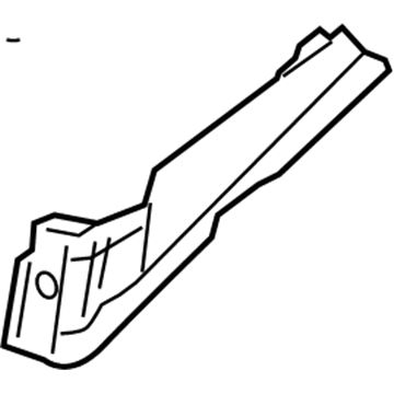Mopar YM321P7AA Inner Shield, Front Passenger Side