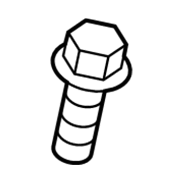 Mopar 6106322AA Lower Note Horn Bolt